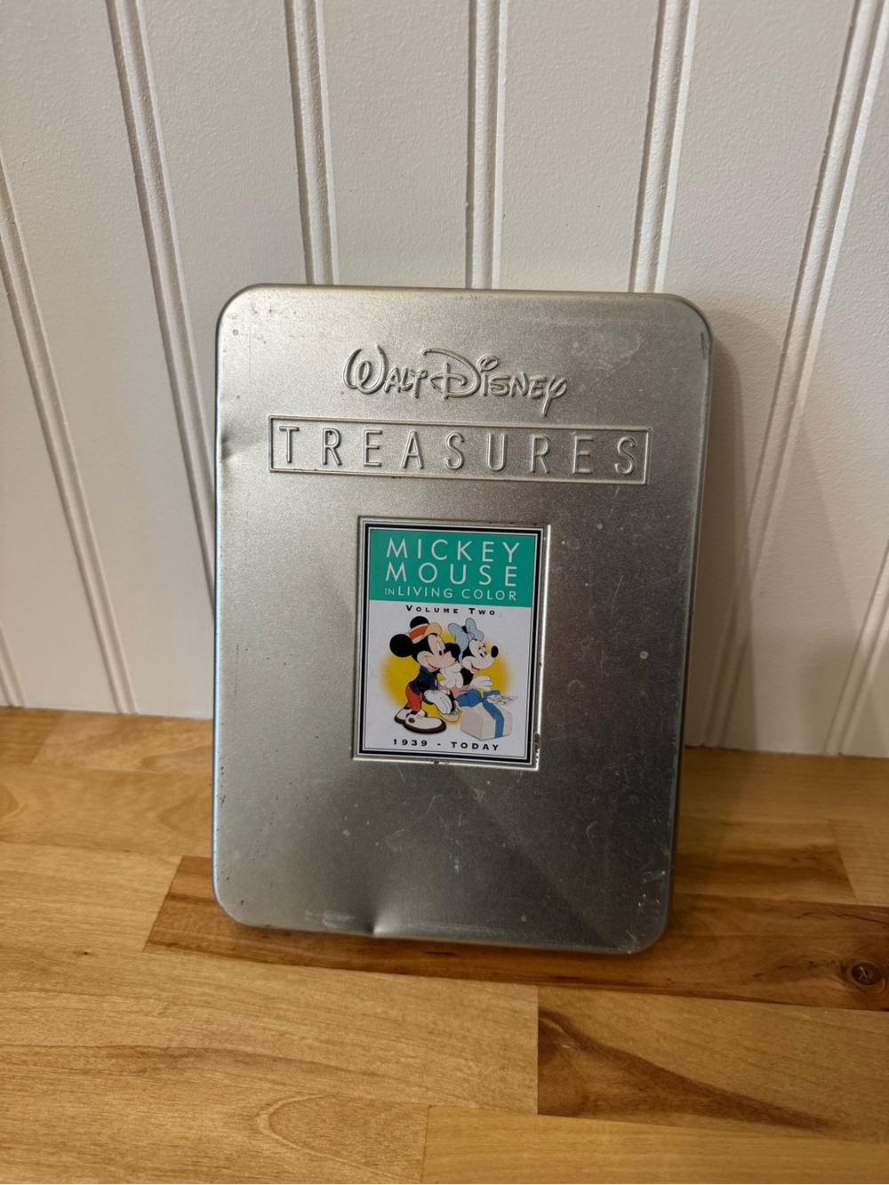 Mickey Mouse in a Living Color Volume Two in Disney Silver Collectible Tin